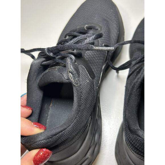 Nike Revolution 6 Men’s Size 7 Running Shoe Sneaker Black/Smoke Grey DD8475-001 - Picture 6 of 7